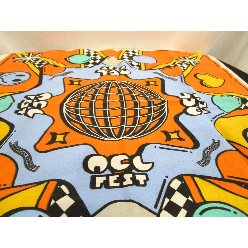 ACL Austin City Limits Music Festival Graphic Print Bandana Scarf